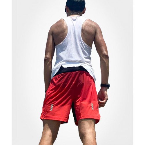 ILoveRunning Sherpa Shorts RED